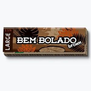Seda Bem Bolado Brown 1 1/4 Large - Livreto C/50 Sedas