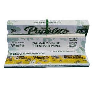 Seda Slim KS Papelito C/Piteira - Livreto C/36 Piteira e C/36 Folhas