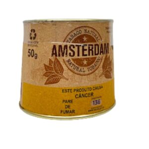 Tabaco / Fumo Natural Amsterdam p/ Cachimbo Orgânico - Bag C/50g