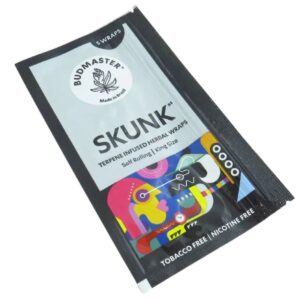 Blunt Budmaster Wraps Skunk - Pack C/5 Folhas