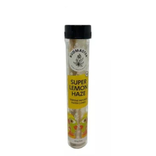 Blunt Cone Paper Budmaster Lemon Hazer - Tubo C/2 Cones