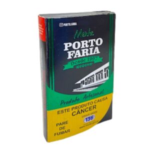 Cigarro de Palha Porto Faria Menta - Maço