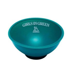 Cuia de Silicone Bowl Girls In Green  - Verde
