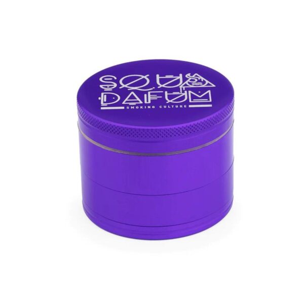 Dichavador 4 Partes Pro Grinder Future Squadafum - Roxo