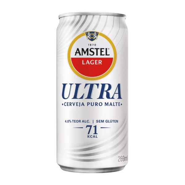 Cerveja Amstel Ultra - Lata 269 ml